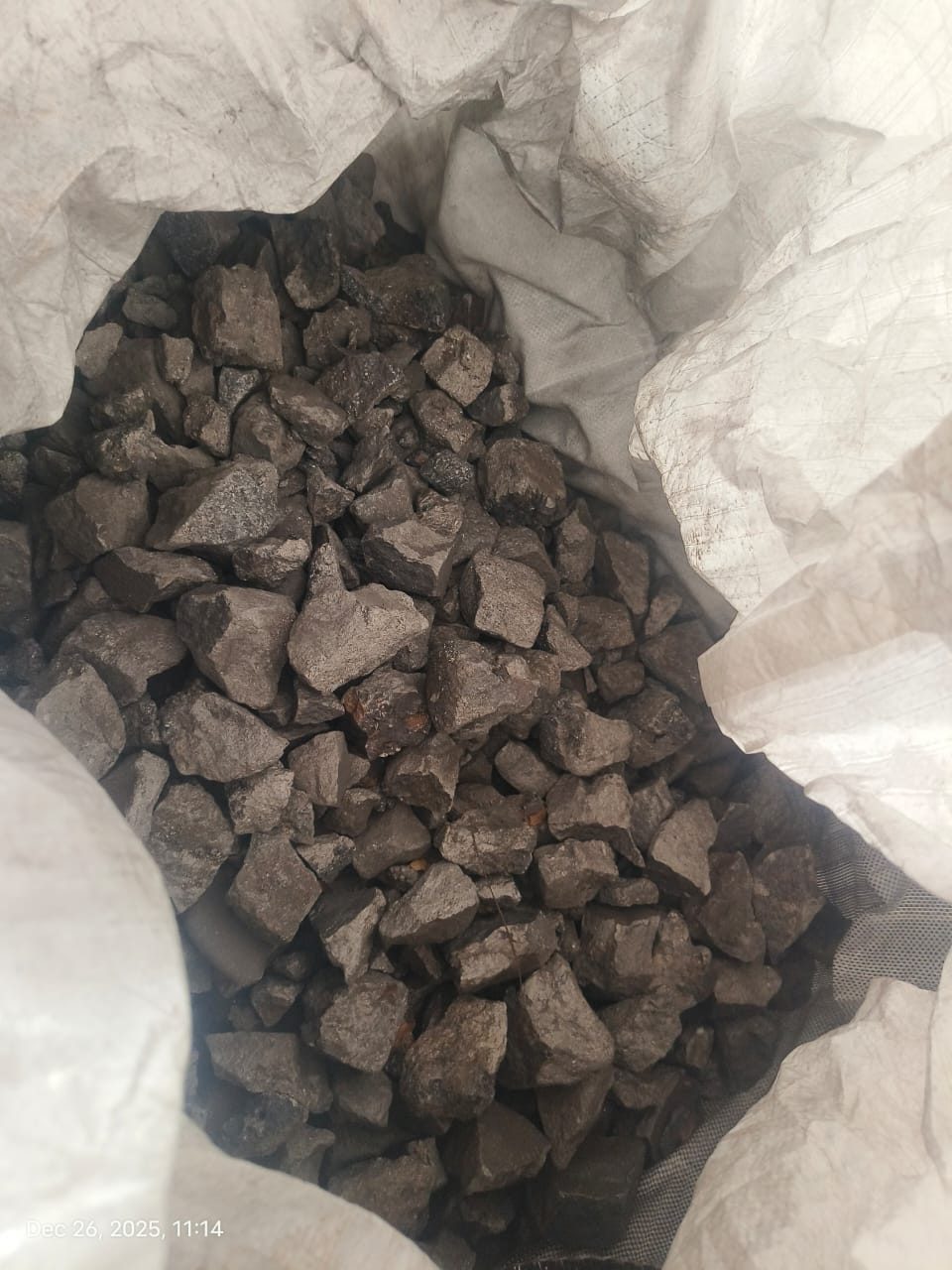 Silico Manganese lumps, actual EICPL shipment